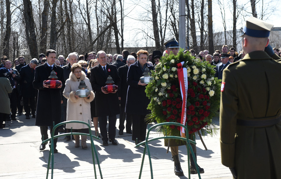 Polska delegacja na uroczystościach rocznicowych w Smoleńsku