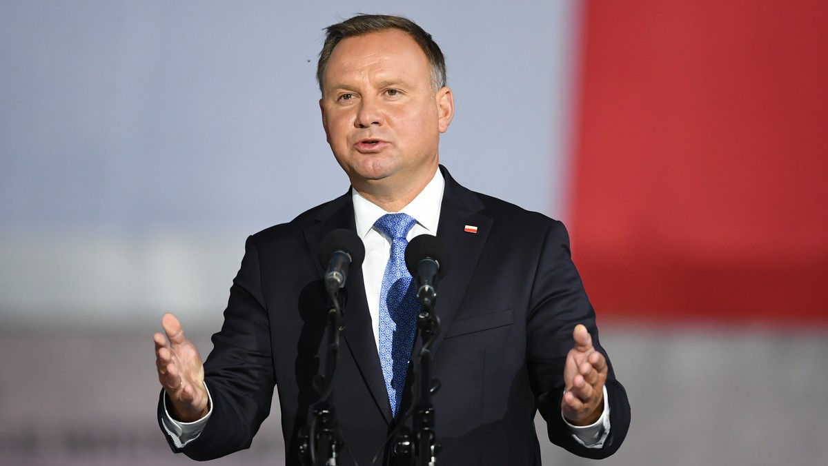 Prezydent Andrzej Duda na Westerplatte