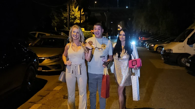 Zadrugari na žurki Bore Santane