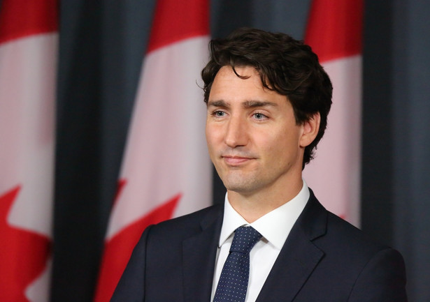 Justin Trudeau premier Kanady spotka się z prezydentem i premierem Polski