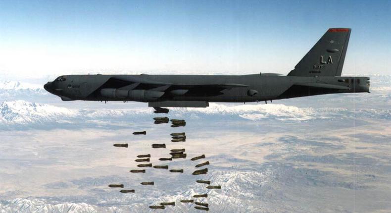 US bomber war in Afghanistan