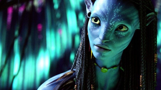 Zoe Saldana w filmie "Avatar"