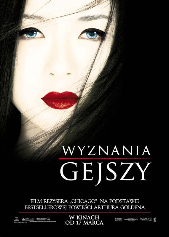 Wyznania gejszy - plakat