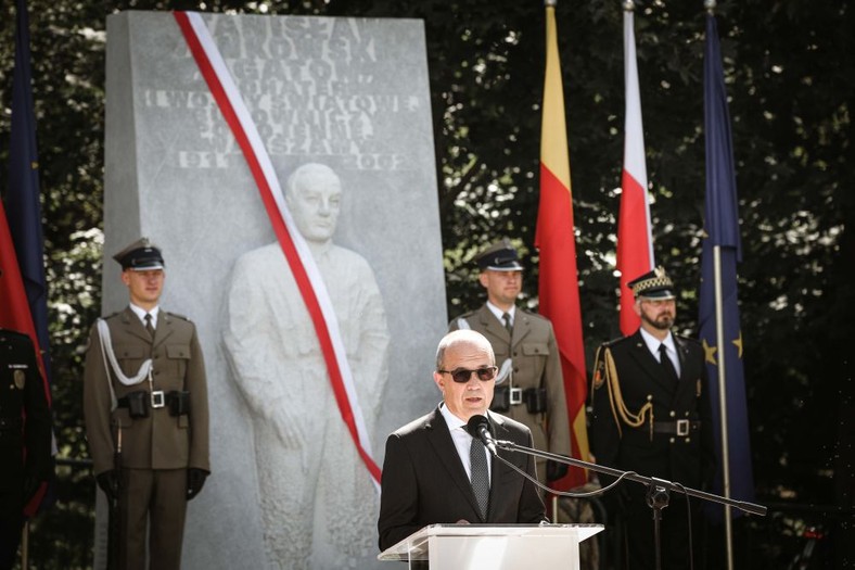 PZFD/Odsłonięcie pomnika Stanisława Jankowskiego „Agatona"