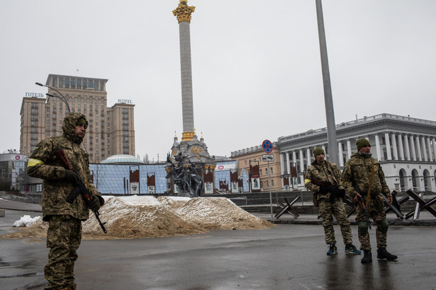 Ukraińskie wojska obrony terytorialnej w Kijowie