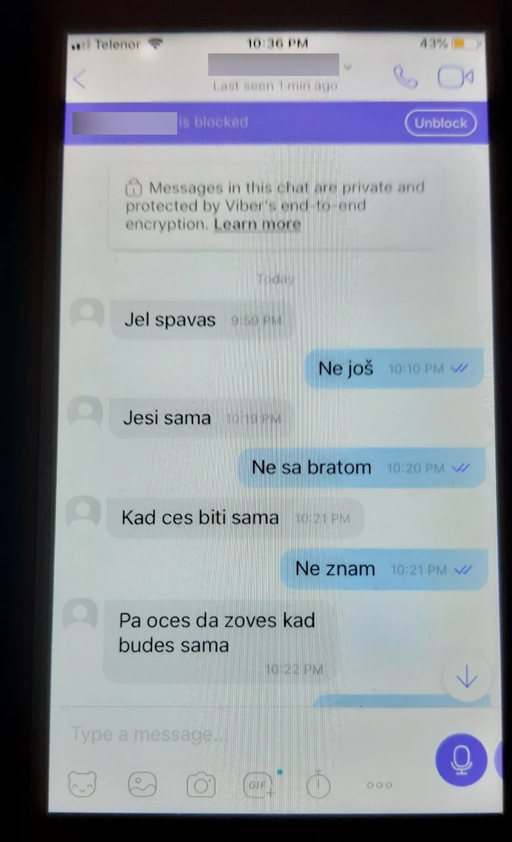 Viber poruke čuvara sa Zvezdare