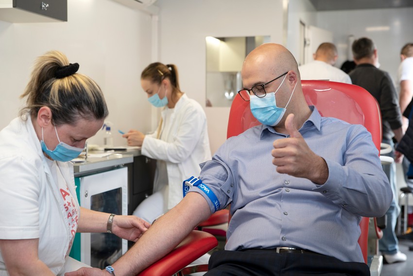 Akcija dobrovoljnog davanja krvi Hemofarm 1