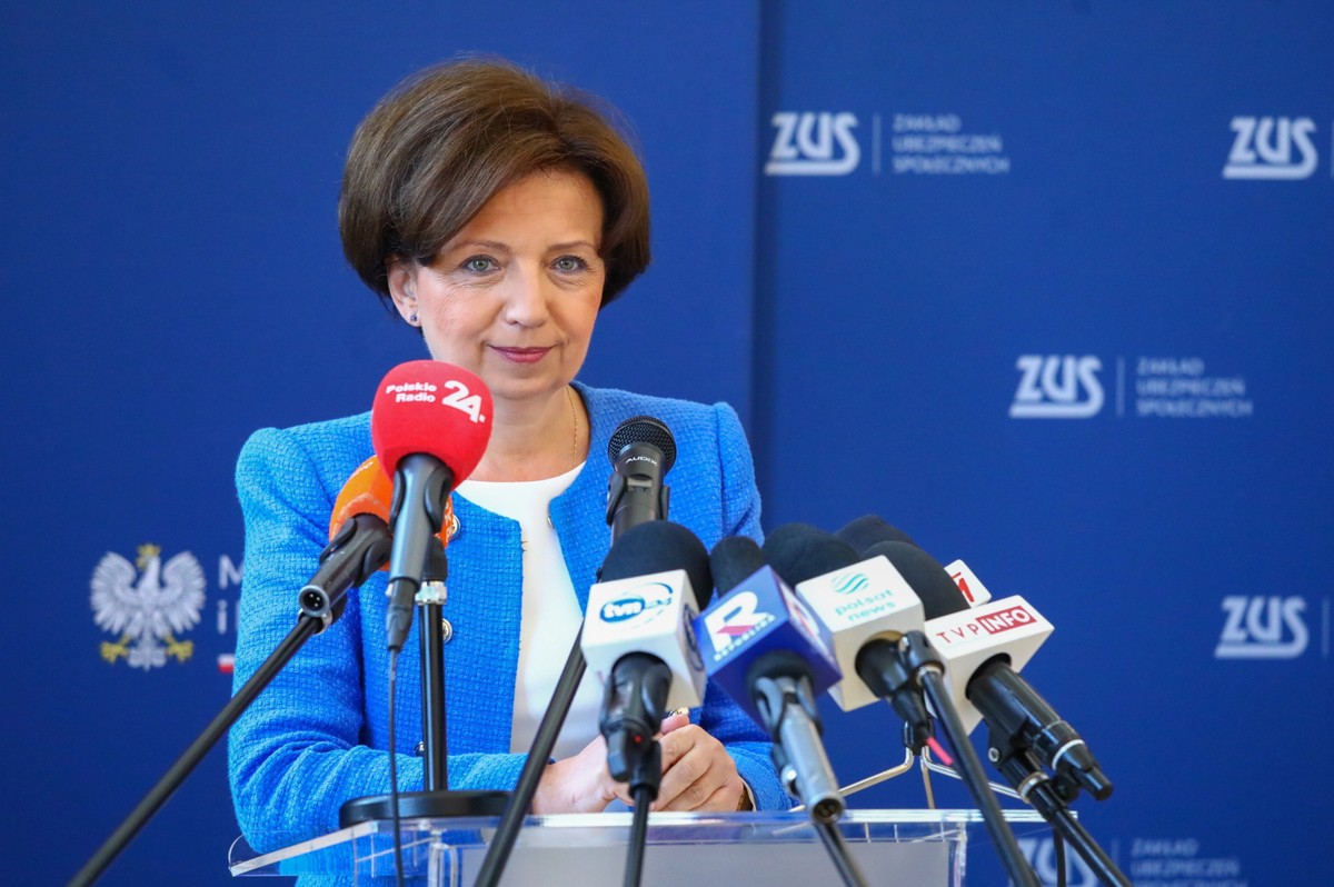 Minister rodziny i polityki społecznej Marlena Maląg