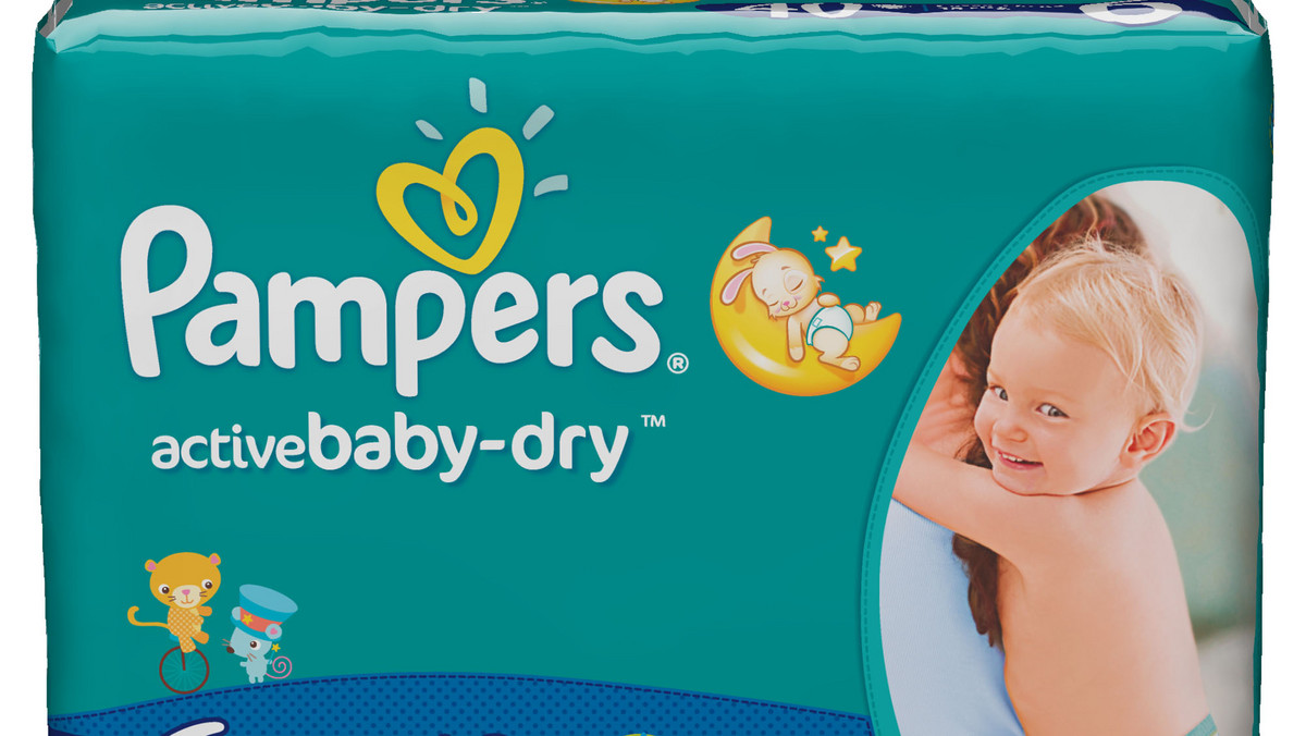 Pieluszki Pampers Active Baby-Dry z wytłaczaną warstwą chłonną i wkładem, który wchłania i zatrzymuje wilgoć wewnątrz pieluszki nawet do 12 godzin, pomagają maluszkowi spokojnie przespać noc i wstać rano z radością i energią do zabawy z rodzicami. Badania przeprowadzone na zlecenie marki Pampers potwierdzają, że 3 kluczowe elementy dla wspierania zdrowego rozwoju dziecka to: MIŁOŚĆ, SEN i ZABAWA.