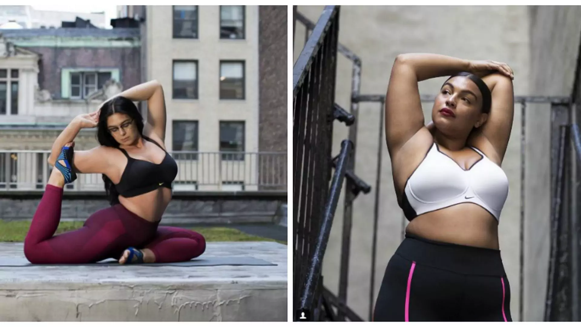 Modelki plus size w najnowszej kampanii Nike! Aby ćwiczyć, nie musisz mieć rozmiaru 0