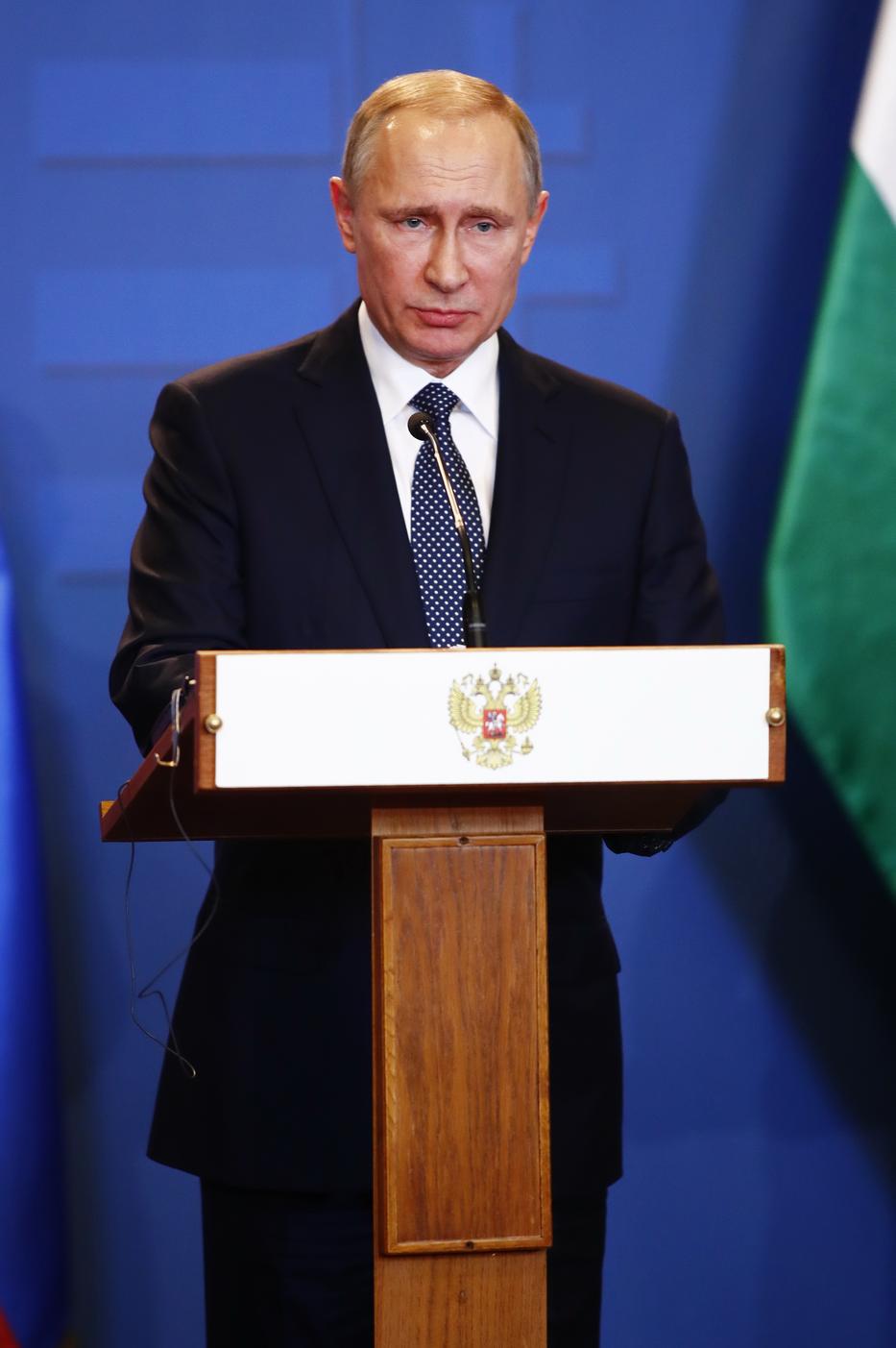  Putyint nagymesternek titulálta / Fotó: Fuszek Gábor 
