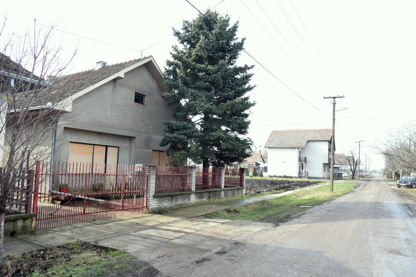 Kuća u Temerinu gde se desilo ubistvo