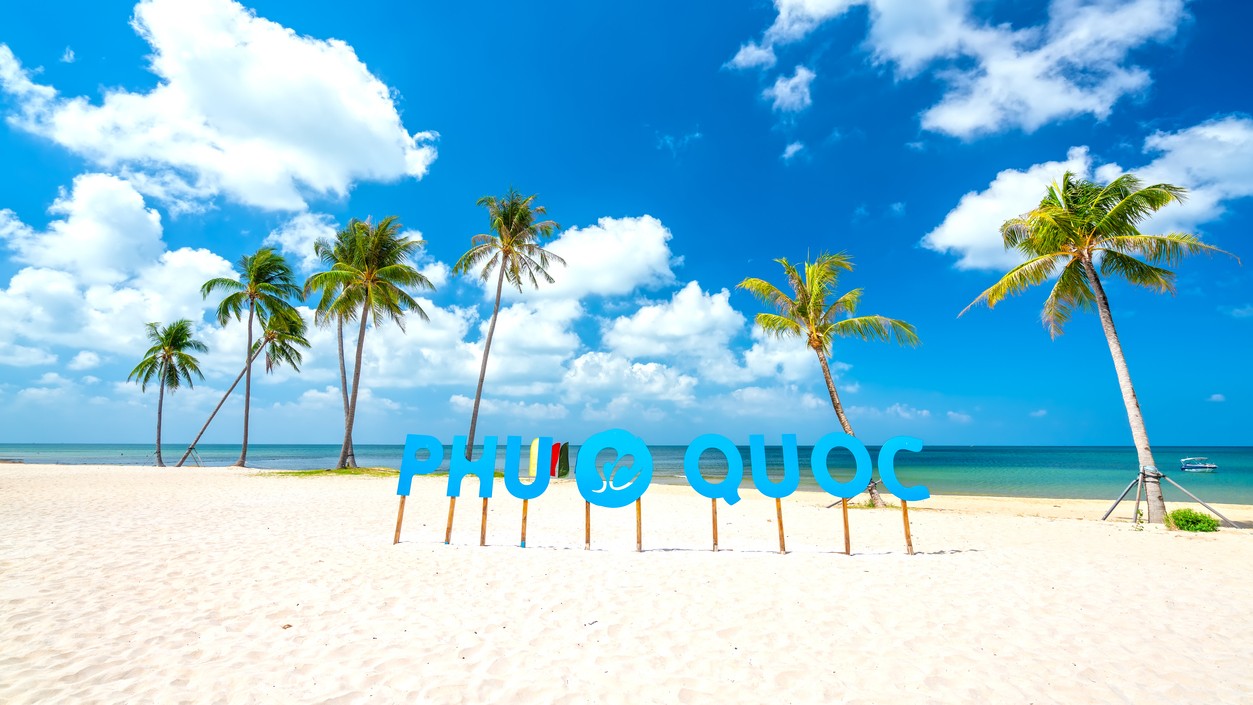 Rajský kúsok Vietnamského ostrova Phú Quốc.