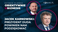 Jacek Karnowski: Prezydent Duda powinien nam podziękować