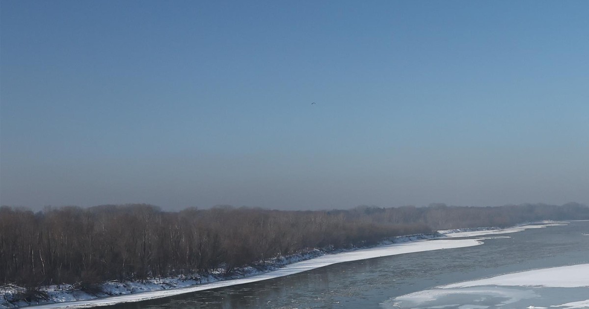Zimowa aura nad Polską