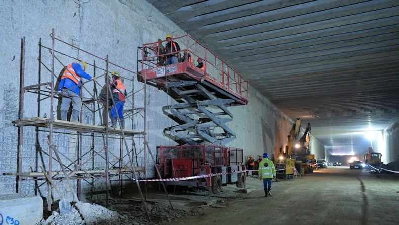 Probijen tunel "Beli potok"