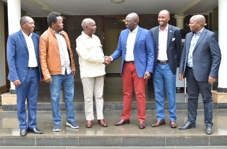 Governor Kivutha Kibwana joined the Kenya Kwanza alliance after a meeting with President-elect William Ruto at his residence in Karen.