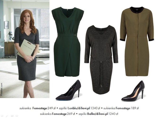 STYLIZACJE do biura inspirowane bohaterkami serialu 'Suits'