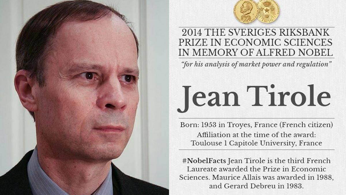 Jean Tirole nagroda nobla