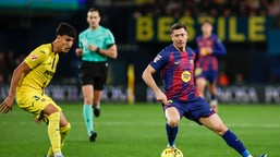 barcelona wygrała ósmy ligowy mecz z rzędu. lewandowski miał udział przy jednym z goli