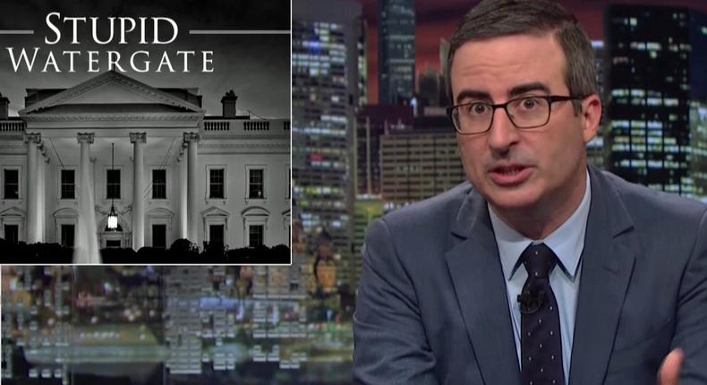 Last Week Tonight with John Oliver.