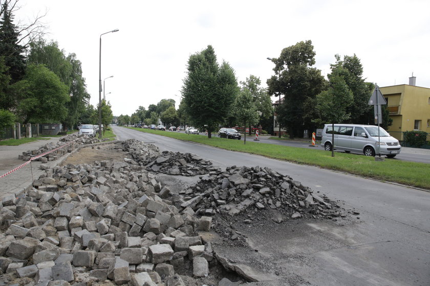 Prace na al. Kochanowskiego już trwają