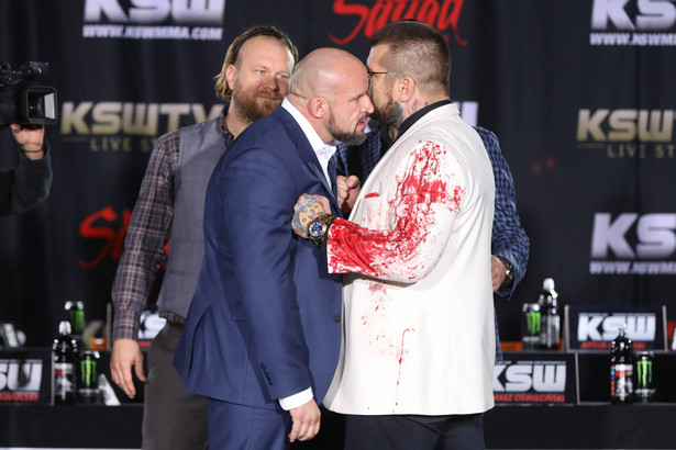 KSW 41: Oświeciński i "Popek" rzucili się na siebie jeszcze przed walką