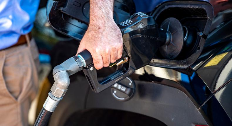 US gas prices are back on the rise after falling in June.JOSEPH PREZIOSO/Getty Images