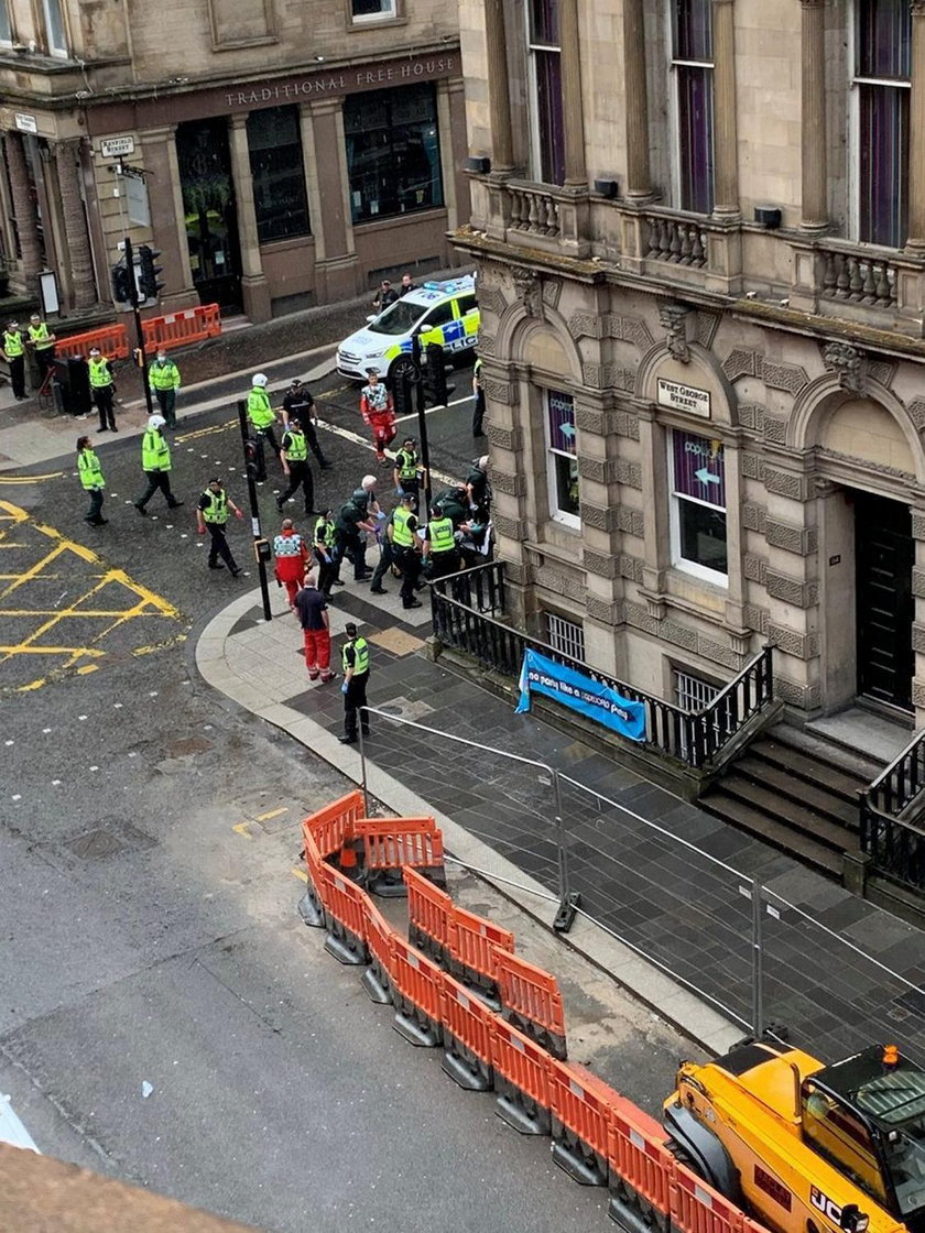 Glasgow: atak nożownika w hotelu Park Inn
