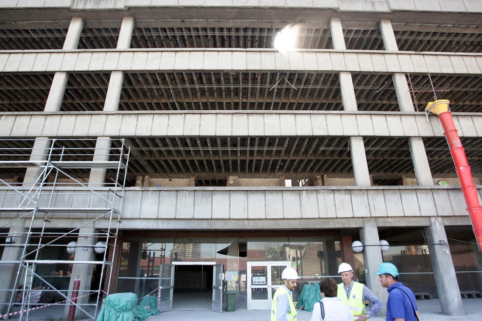 Radovi na Palati pravde