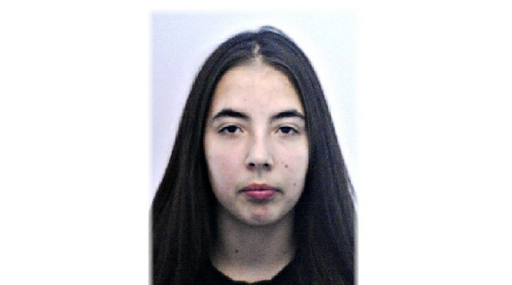 Eltűnt egy 16 éves lány Szekszárdról - segítsen megtalálni! /Fotó: police.hu