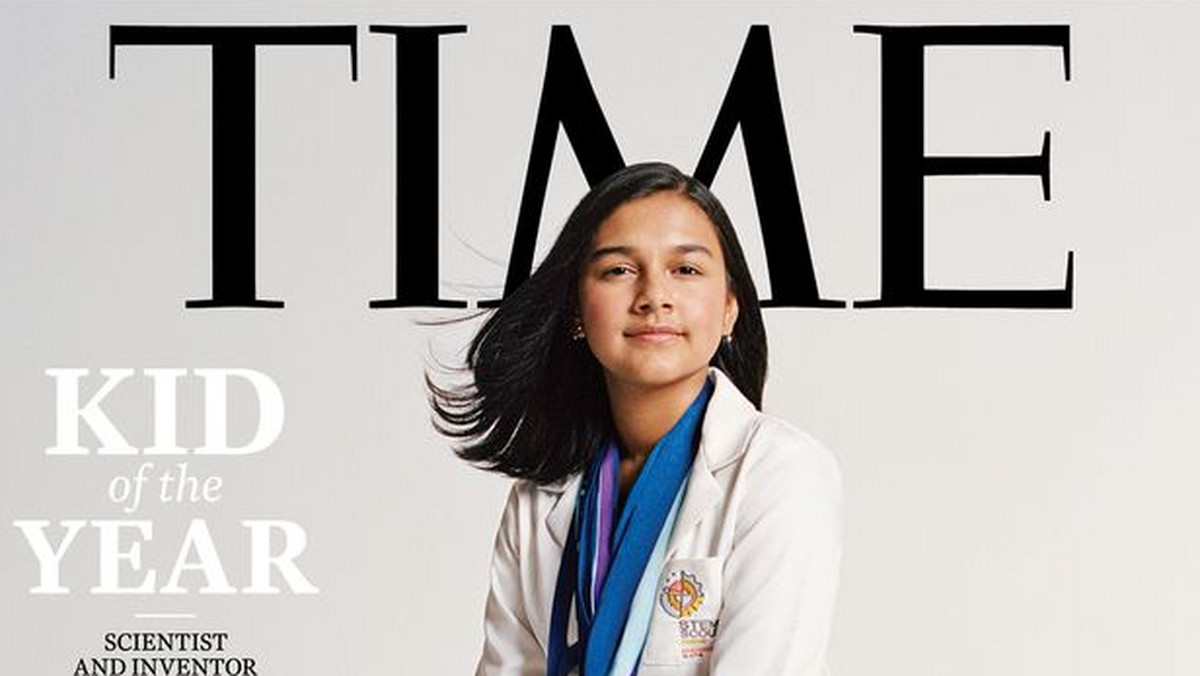 "Time" po raz pierwszy przyznał tytuł "Dziecka Roku". Laureatką młoda wynalazczyni