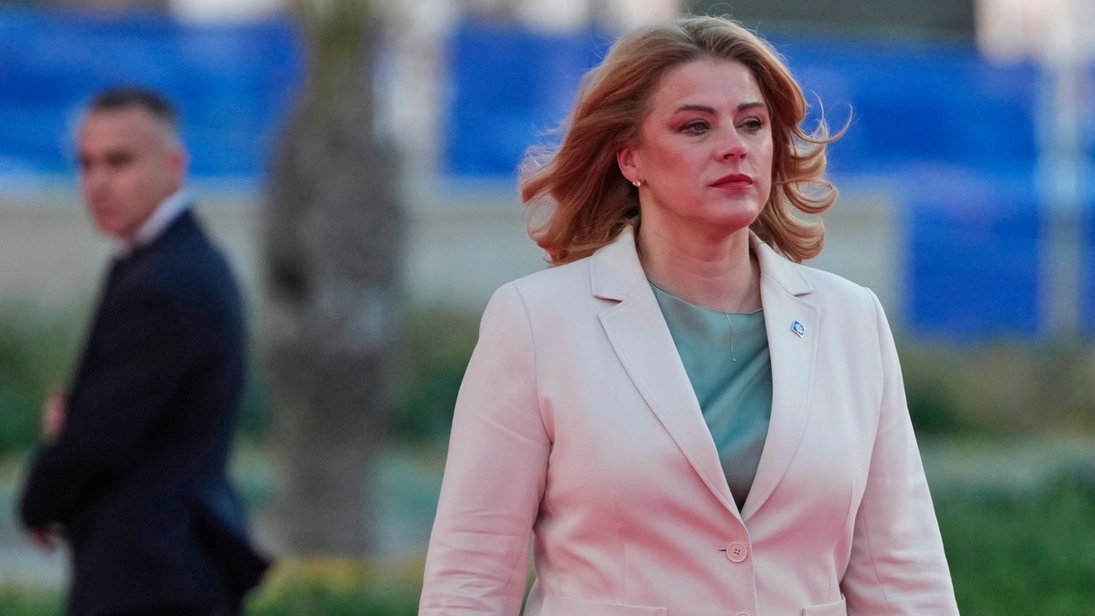 Premijerka Letonije Evika Silinja