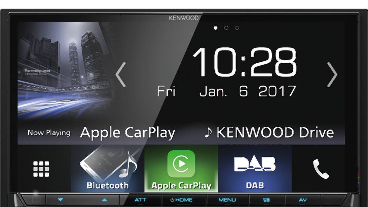 Kenwood DMX7017DABS_GUI_CarPlay