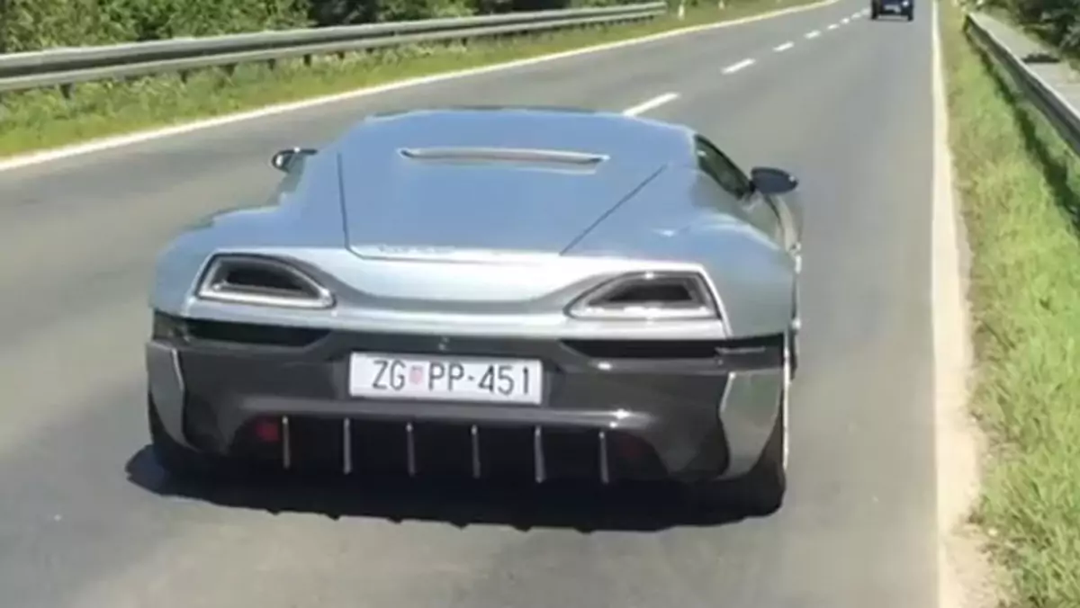 Elektryczny Rimac Concept_One rozpędza się do setki w 2,6 sekundy