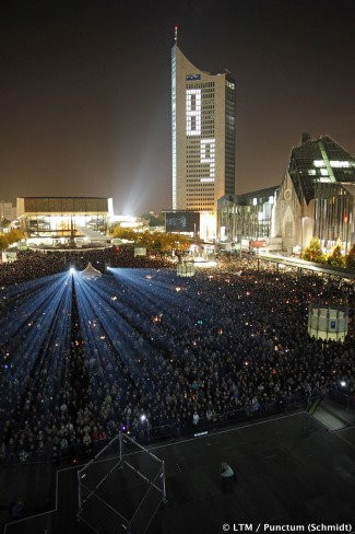 Festiwal Świateł w Lipsku – święto niemieckiej jedności