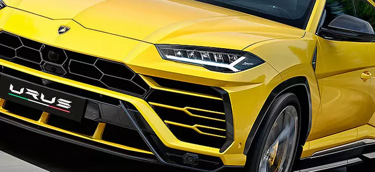 Lamborghini Urus za ponad 1,6 mln zł uszkodzone w Bielsku-Białej