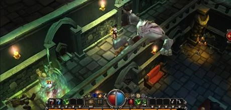 Screen z gry "Torchlight"