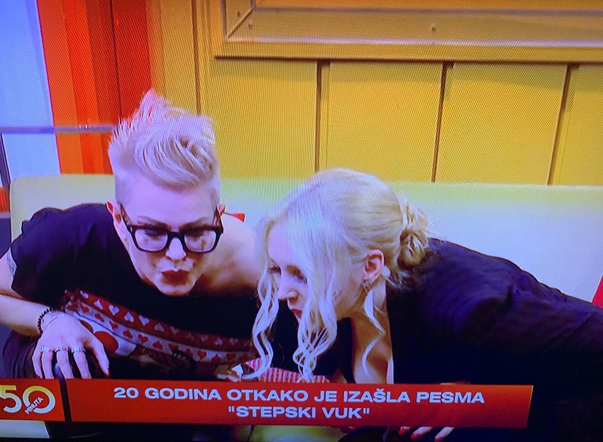 Tijana Dapčević i Biljana Spasić