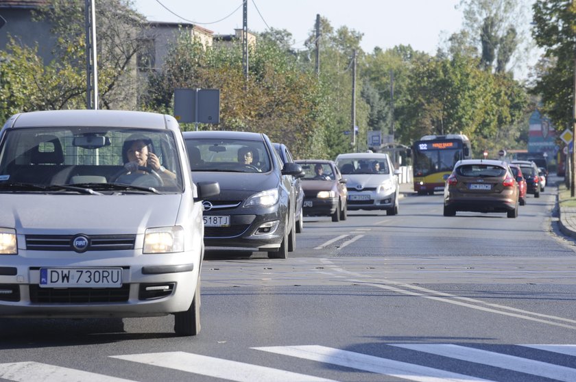 Remont powodował duże korki