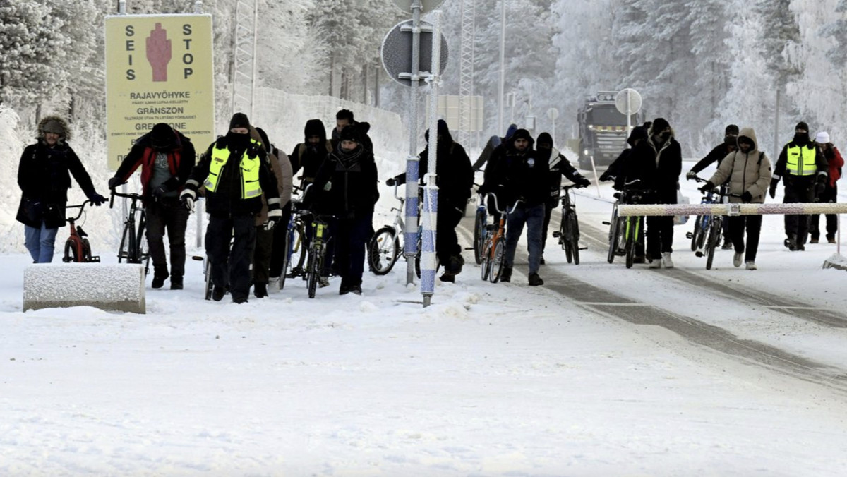 Nielegalnych migrantów na fińskie i polskie granice dostarcza ta sama ekipa