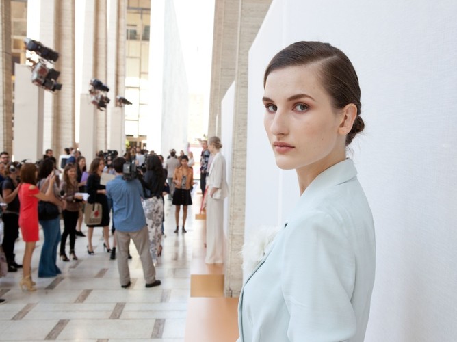 Makijaż Bobbi Brown dla Rachel Roy - New York Fashion Week S/S 2011.