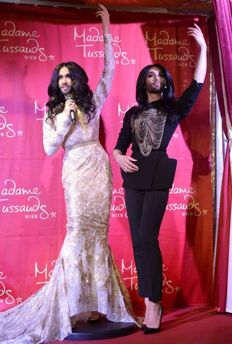 Conchita Wurst ma swoją figurę woskową w muzeum Madame Tussauds w Wiedniu
