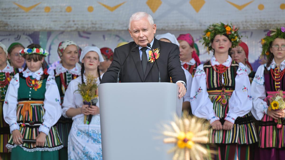 Jarosław Kaczyński w Paradyżu