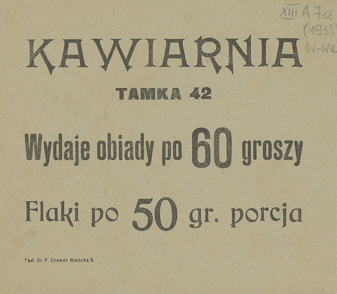 Kawiarnia Tamka 42