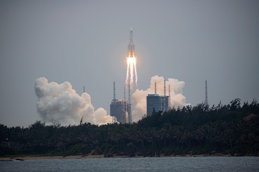 Kineska raketa Long marč 5b sa delovima za stanicu lansirana je u aprilu