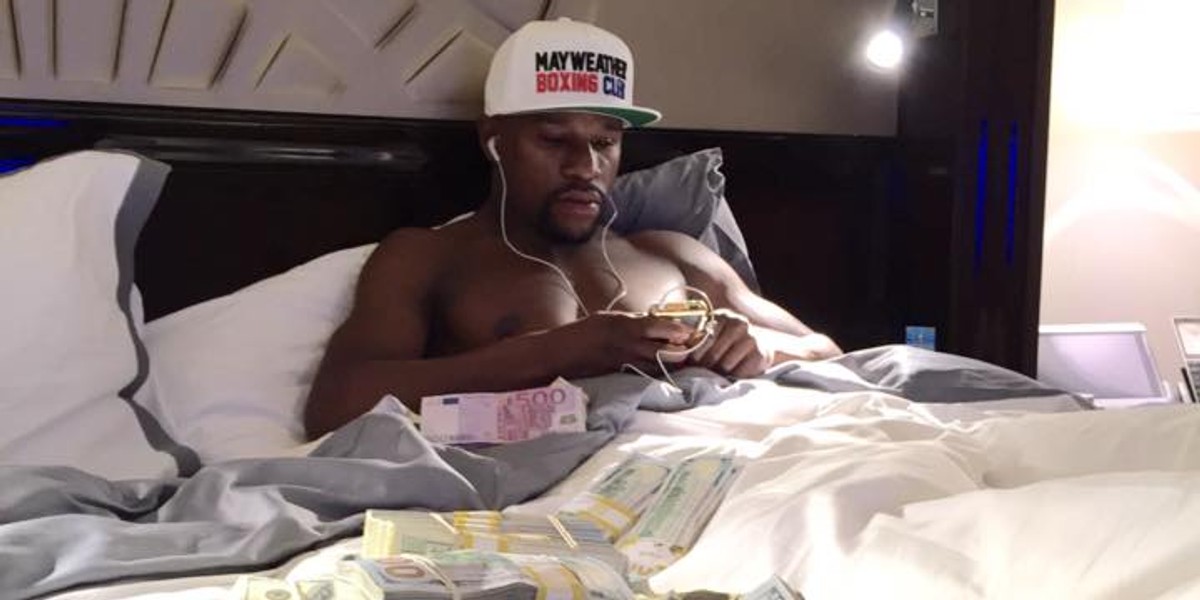 Floyd Mayweather Jr. najbogatszym  celebrytą świata!