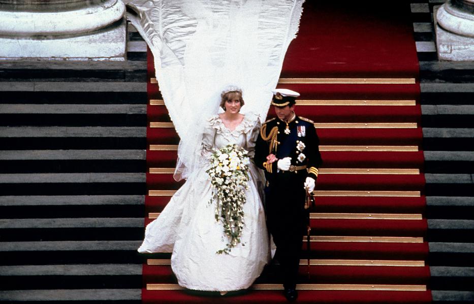 Diana hercegné és Károly herceg esküvője / Fotó: Northfoto