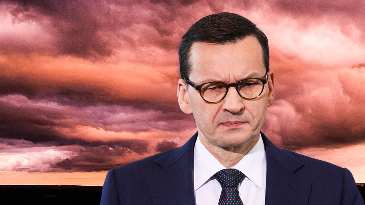 Mateusz Morawiecki i ciemne chmury