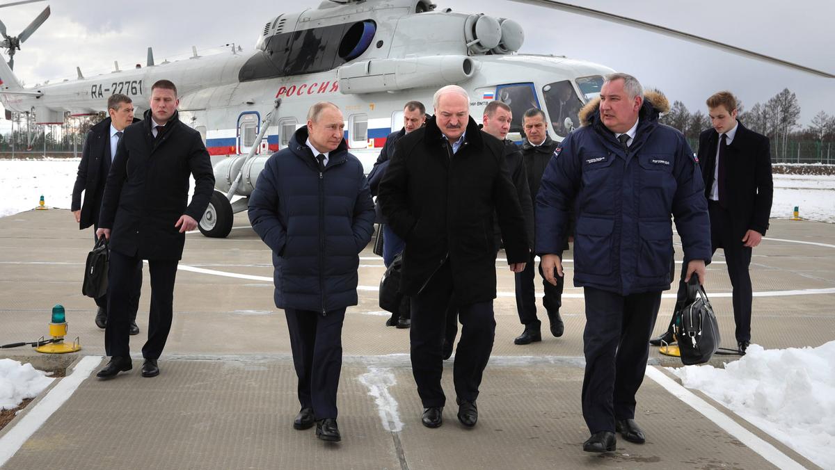 Władimir Putin spotkał się z Aleksandrem Łukaszenką